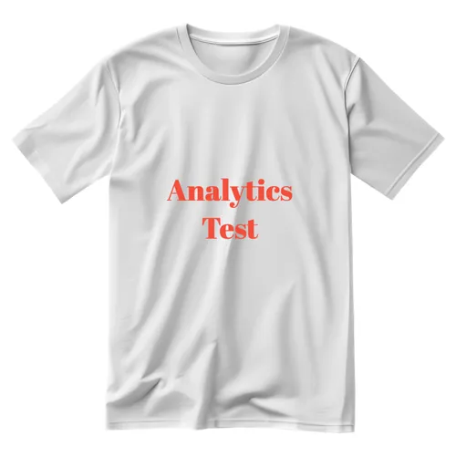 Analytics Test Adult Unisex T-shirt